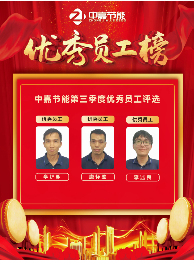 表彰催奋进 · 蓄势攀高峰丨中嘉节能第三季度优秀员工表彰大会圆满开启
